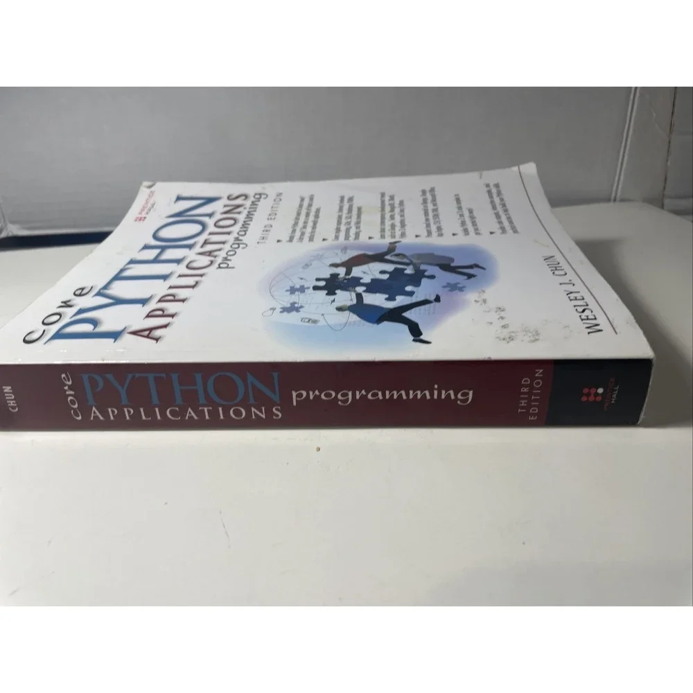Core Python Applications Programming Paperback Wesley Chun Used Very Good